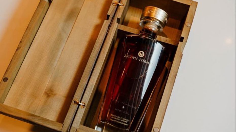 Old Forester's 150th Anniversary Brown-Forman Decanter Bourbon